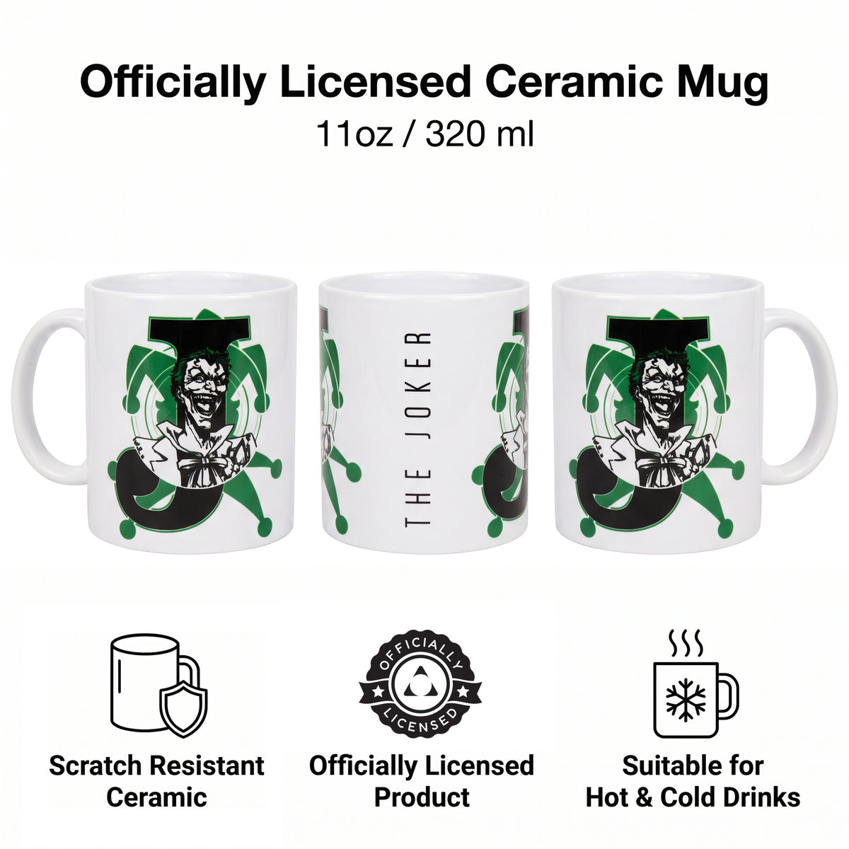 Batman - Joker Bouffon - Mug 11 oz