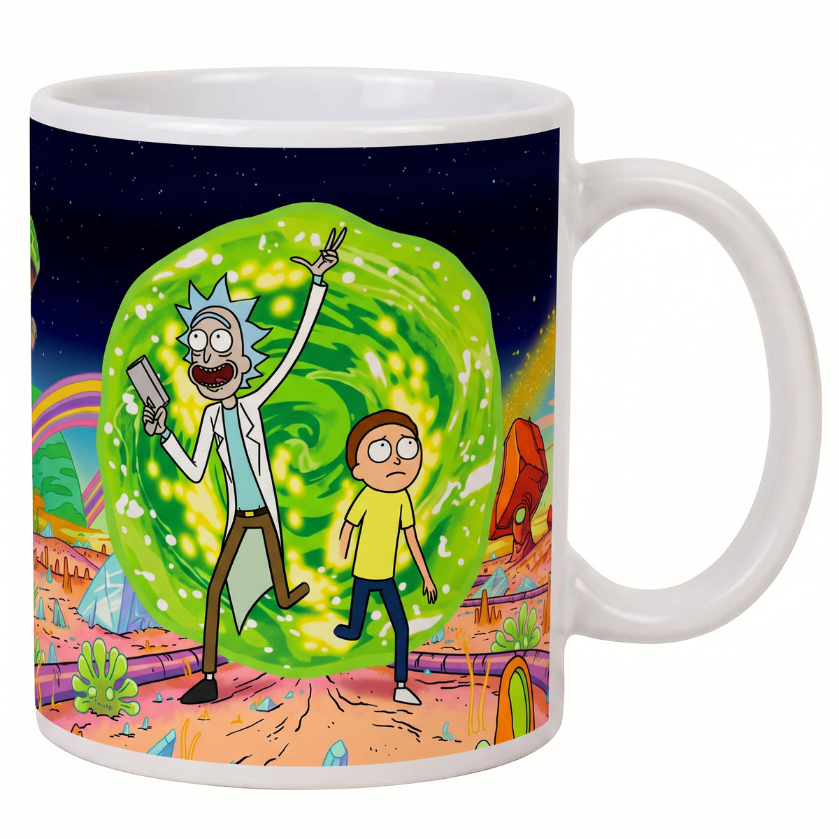 Rick and Morty - Portal Ceramic Mug (11 oz)