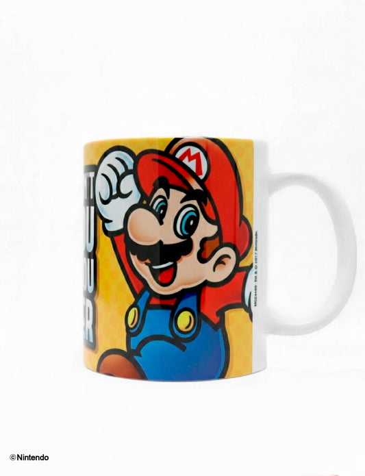 Super Mario™: "Makes You Smaller" Funny Mug (11 oz) - Official Nintendo Cup - front view