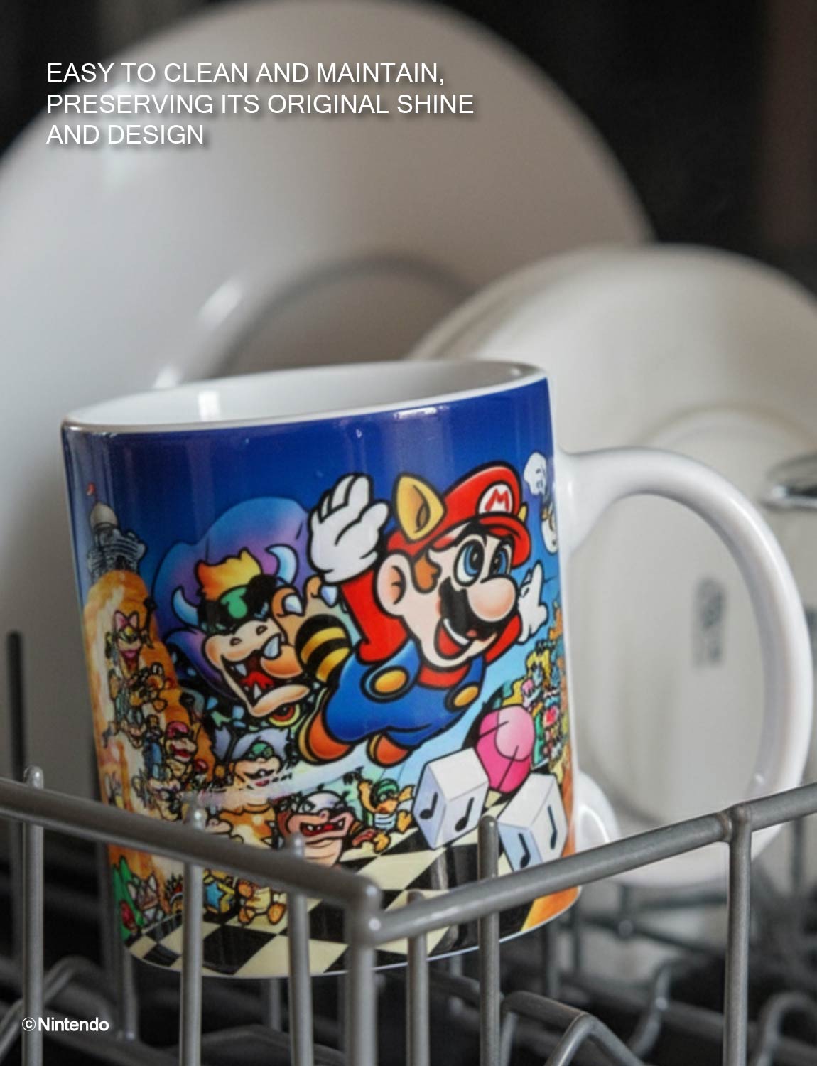 Super Mario Bros. 3™: Classic Artwork Mug (11 oz) - Official Nintendo Cup - view 7