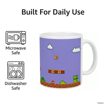 Super Mario - Retro Title - 11 Oz Mug