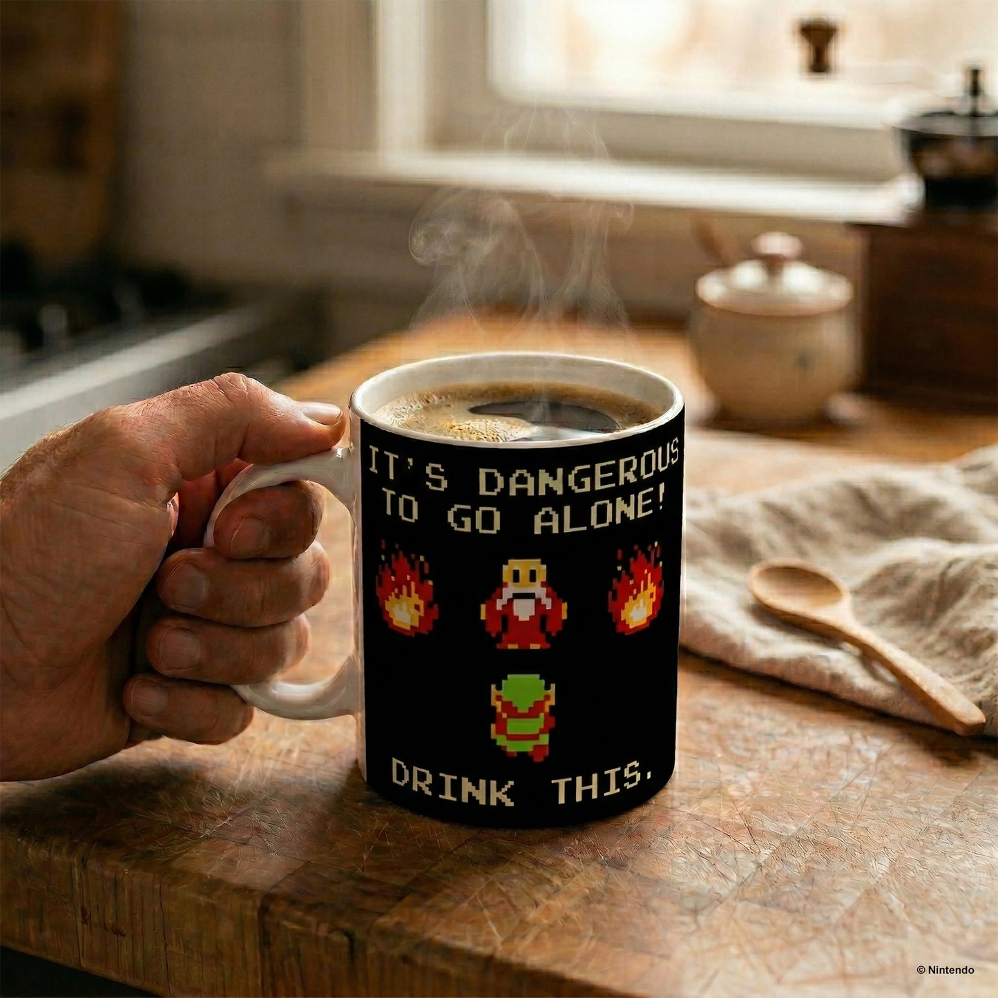 The Legend of Zelda® – Drink This Ceramic Mug (11 oz)