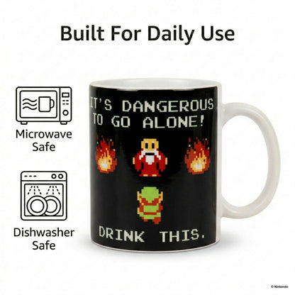 The Legend of Zelda® – Drink This Ceramic Mug (11 oz)