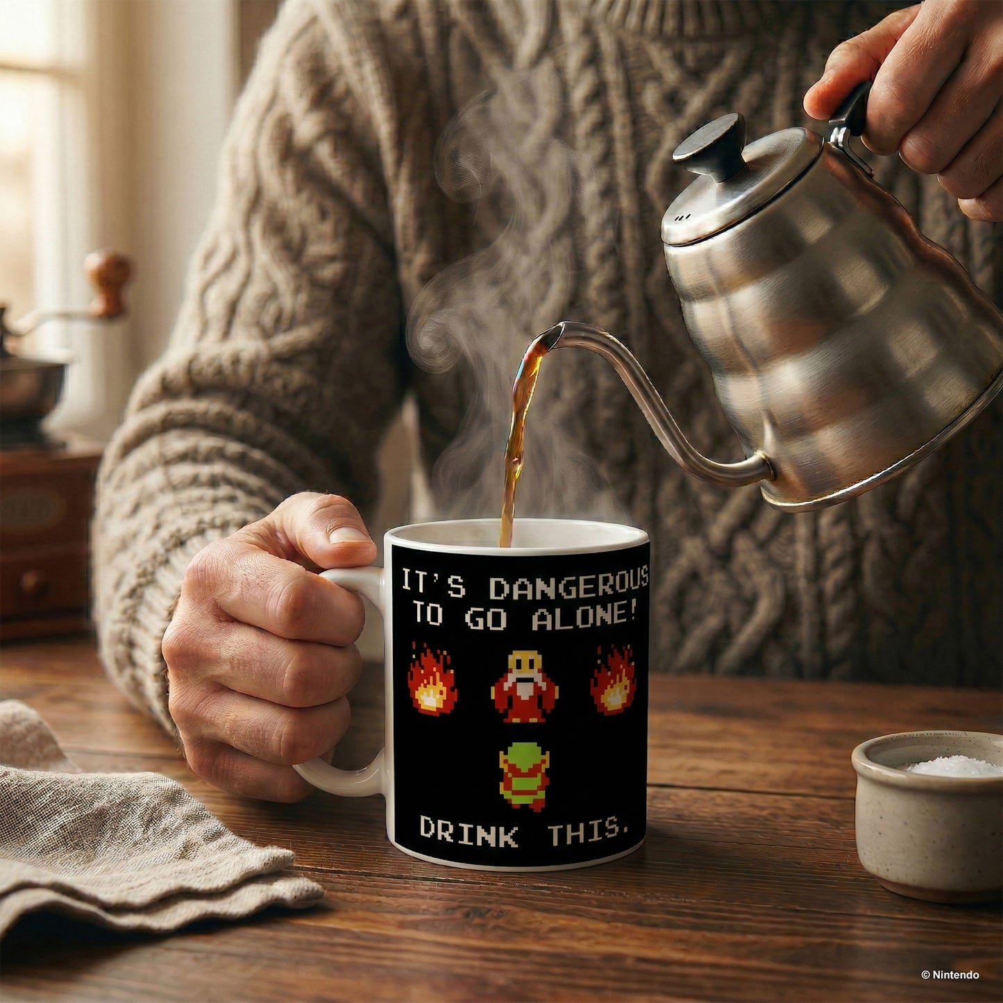 The Legend of Zelda® – Drink This Ceramic Mug (11 oz)
