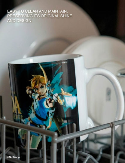 Zelda™: Breath of the Wild Ceramic Mug (11 oz) - Official Nintendo Coffee Cup - packaging