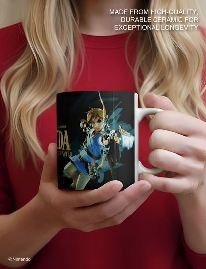 Zelda™: Breath of the Wild Ceramic Mug (11 oz) - Official Nintendo Coffee Cup - view 7