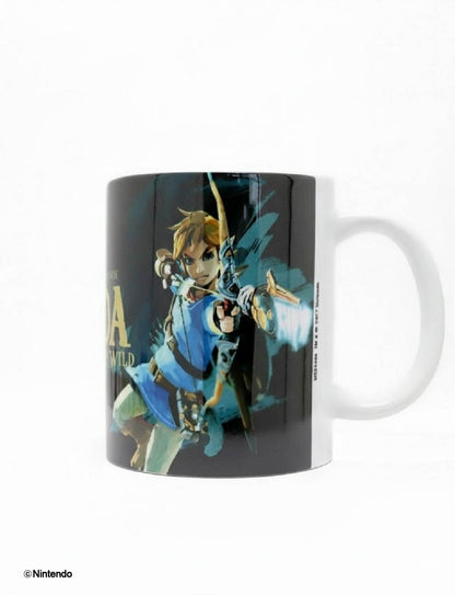 Zelda™: Breath of the Wild Ceramic Mug (11 oz) - Official Nintendo Coffee Cup - front view