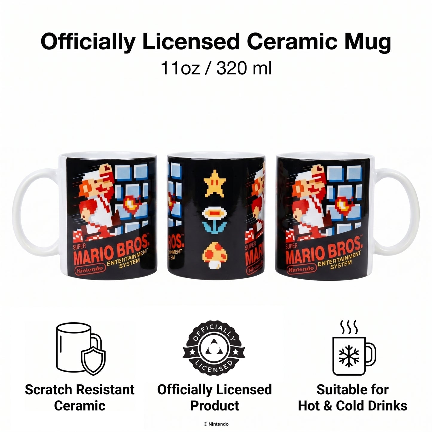Super Mario™: Classic Character Mug (11 oz)