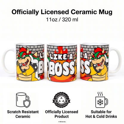 Super Mario™ – Like a Boss Ceramic Mug (11 oz)