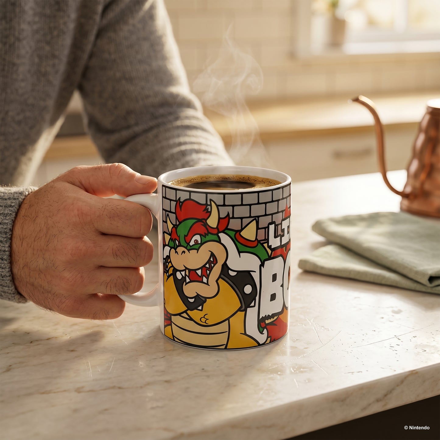 Super Mario™ – Like a Boss Ceramic Mug (11 oz)