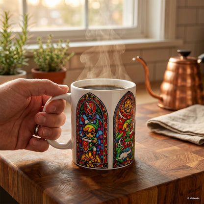 The Legend Of Zelda™ - Stained Glass - 11 Oz Mug
