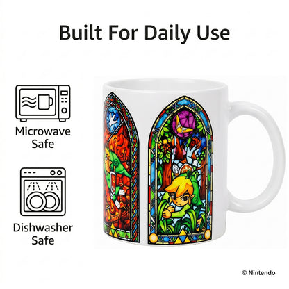 The Legend Of Zelda™ - Stained Glass - 11 Oz Mug