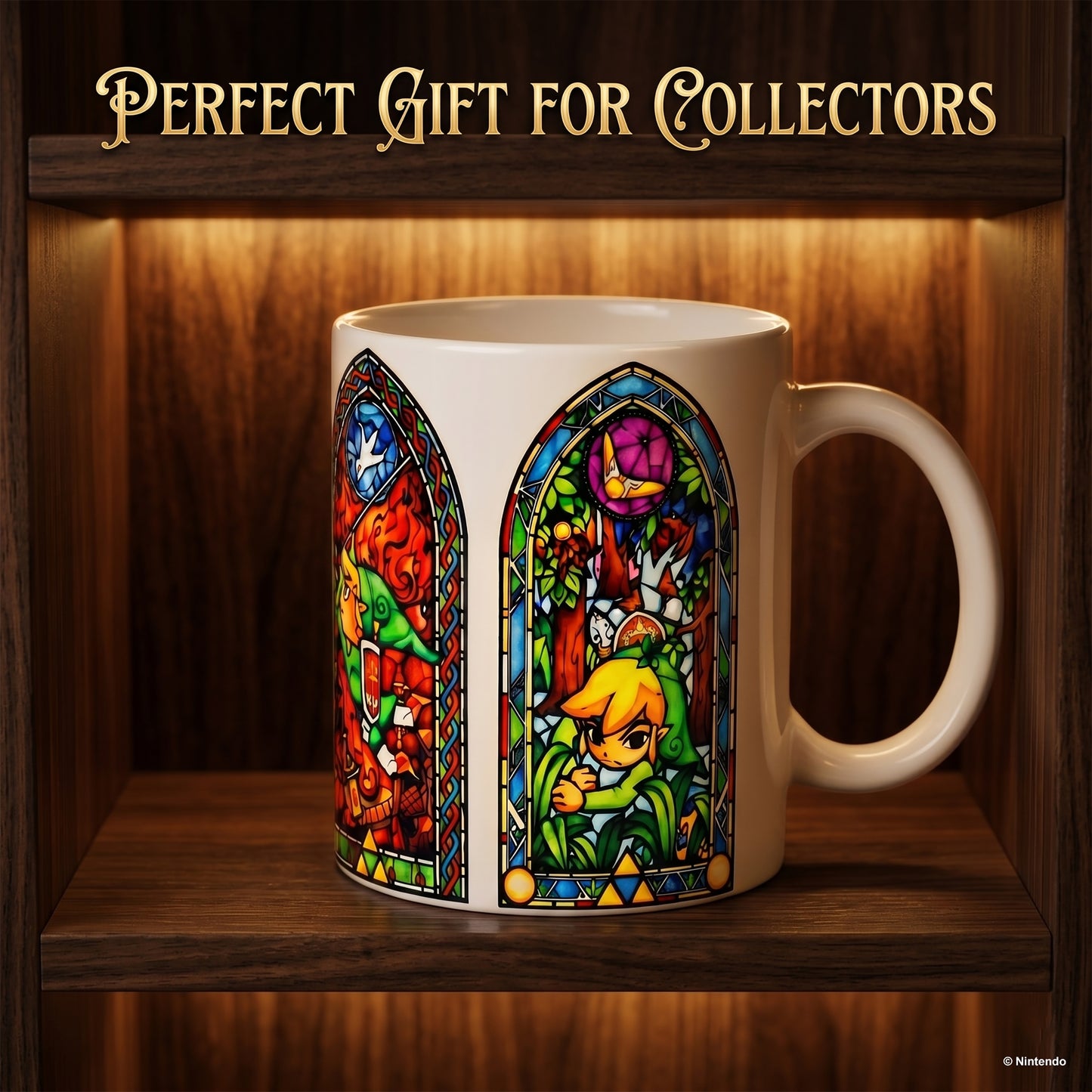The Legend Of Zelda™ - Stained Glass - 11 Oz Mug