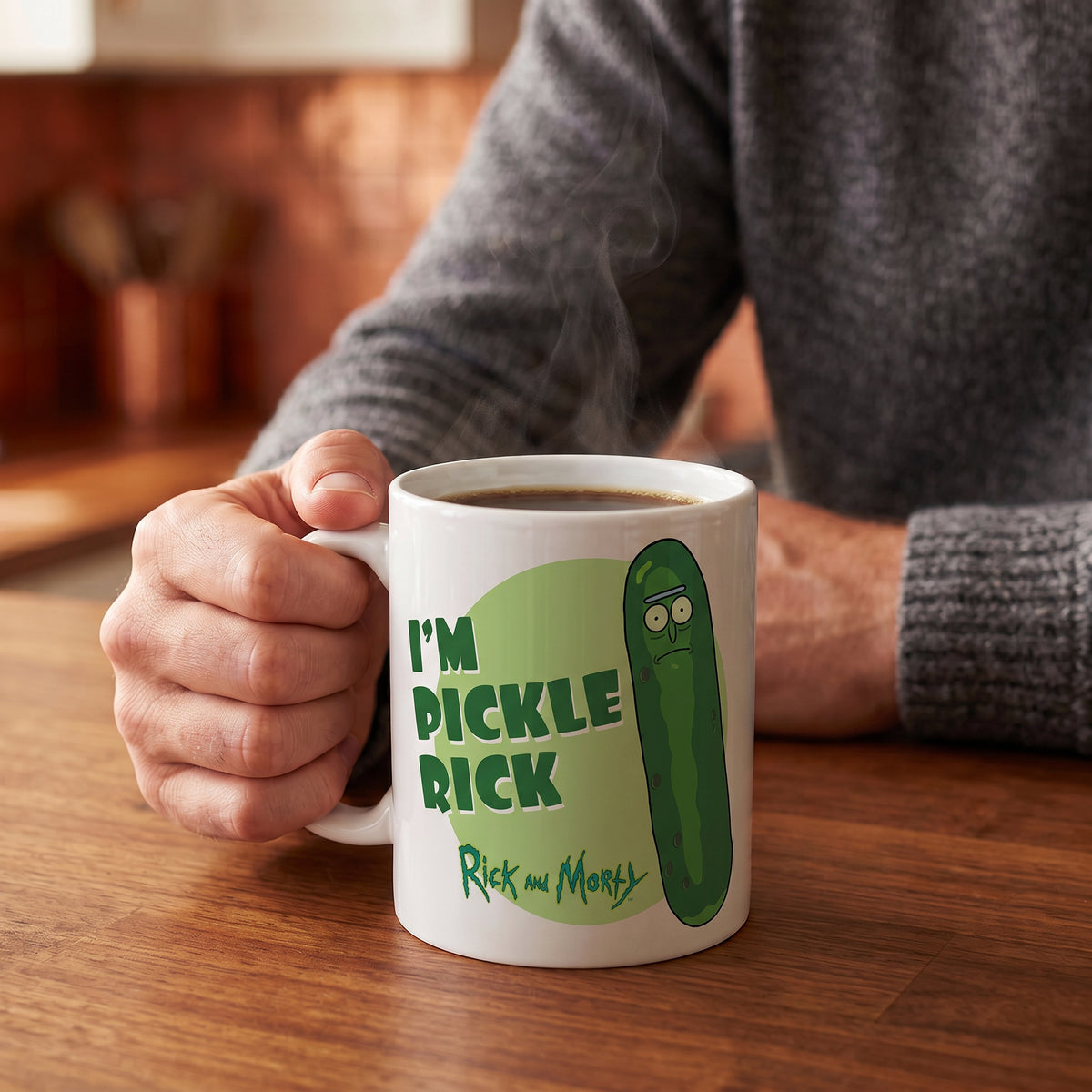 Rick and Morty - Pickle Rick Ceramic Mug (11 oz)