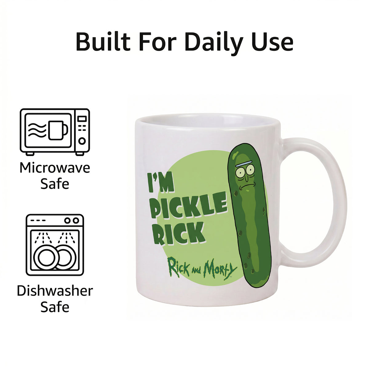 Rick and Morty - Pickle Rick Ceramic Mug (11 oz)