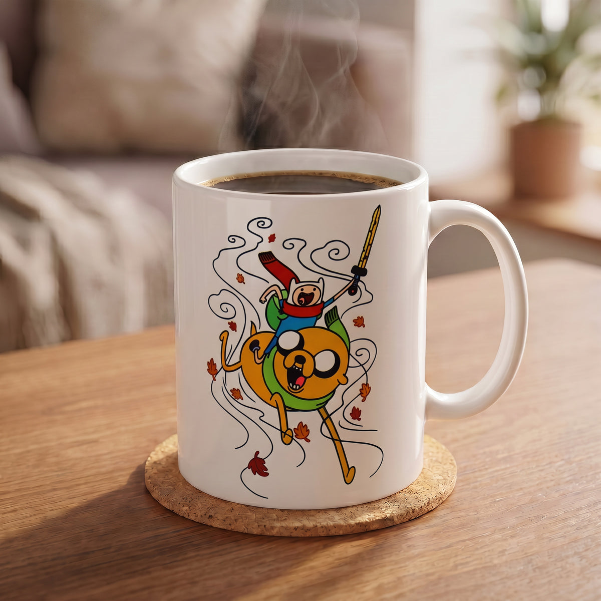Adventure Time - Mug en céramique Feuilles (11 oz)