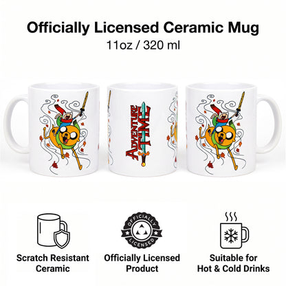 Adventure Time - Mug en céramique Feuilles (11 oz)