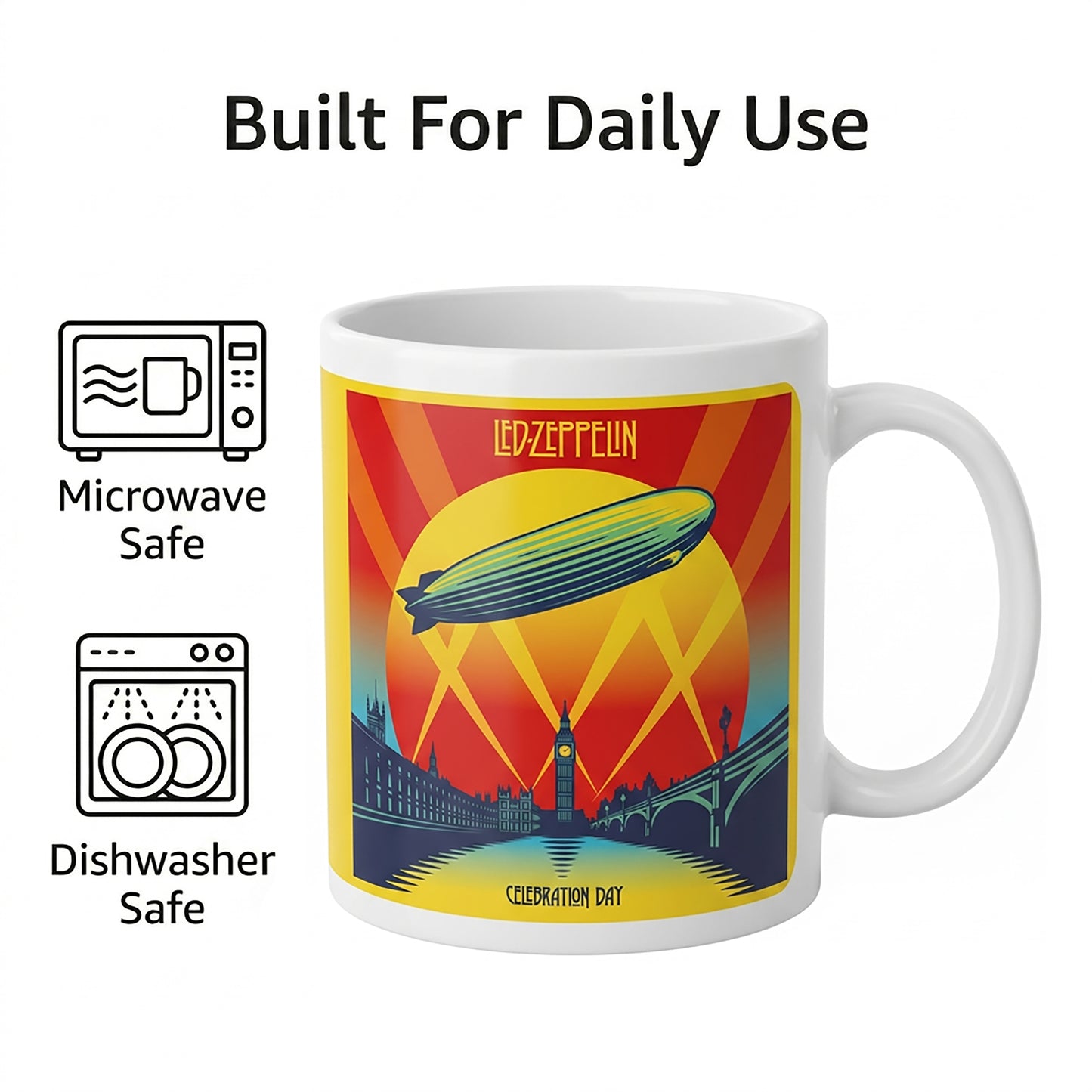 Led Zeppelin - Celebration Day - 11 Oz Mug