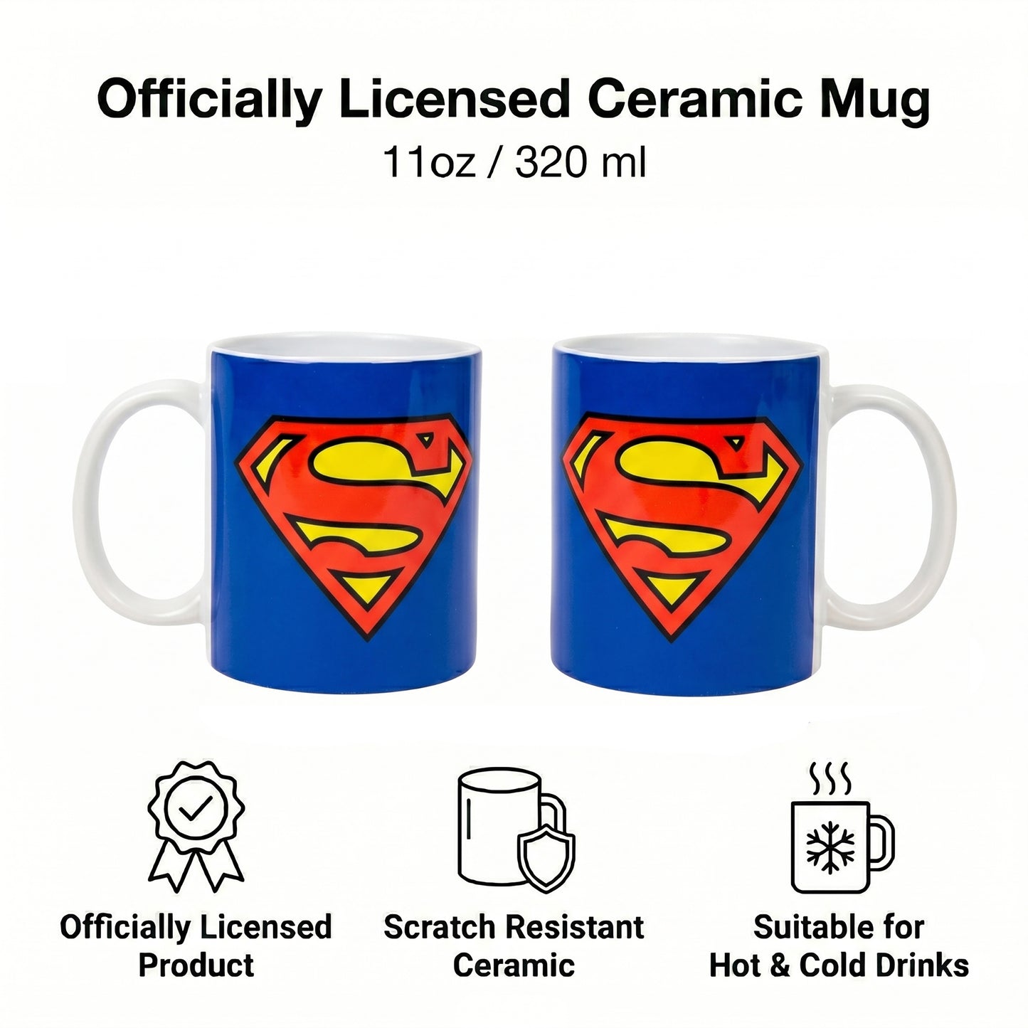 Superman - Shield - 11 Oz Mug
