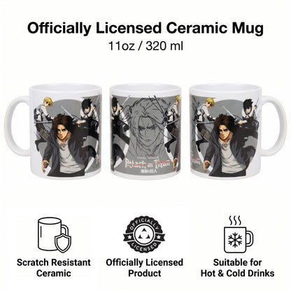 Attack on Titan - Trio Ceramic Mug (11 oz)