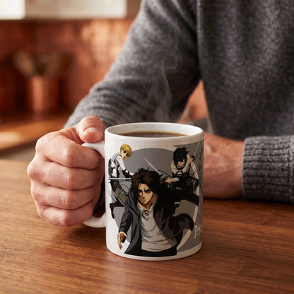 Attack on Titan - Trio Ceramic Mug (11 oz)