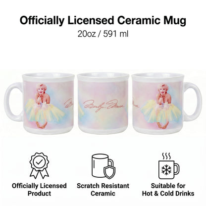 Marilyn Monroe - Colorful Ballerina - 20 Oz Camper Mug