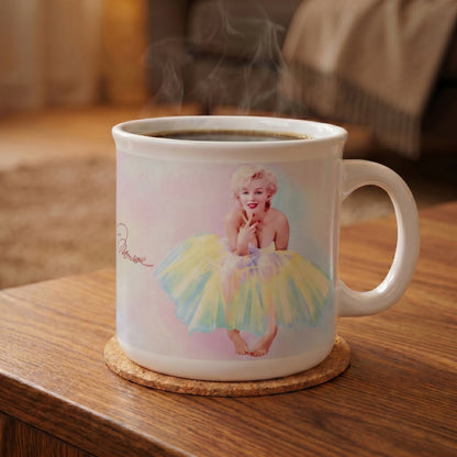 Marilyn Monroe - Colorful Ballerina - 20 Oz Camper Mug