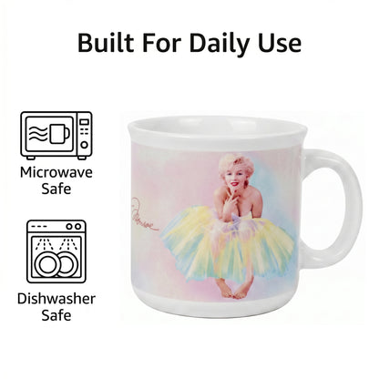 Marilyn Monroe - Colorful Ballerina - 20 Oz Camper Mug