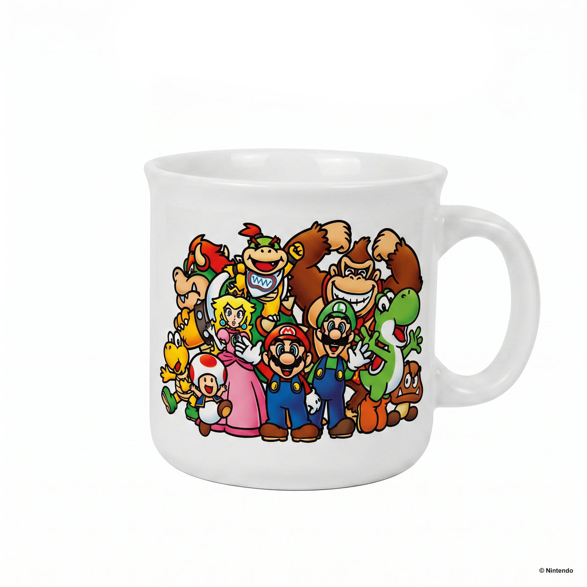 Super Mario - Lineup Camper Ceramic Mug (20oz)