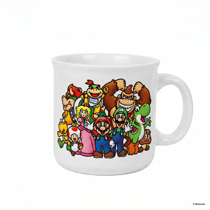 Super Mario - Lineup Camper Ceramic Mug (20oz)