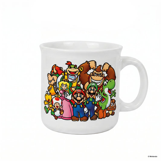 Super Mario - Lineup Camper Ceramic Mug (20oz)
