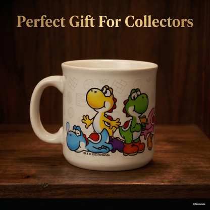 Super Mario - Mario & Yoshi Camper Ceramic Mug (20oz)