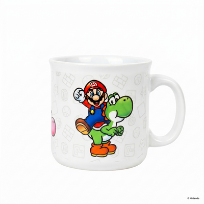 Super Mario - Mario & Yoshi Camper Ceramic Mug (20oz)