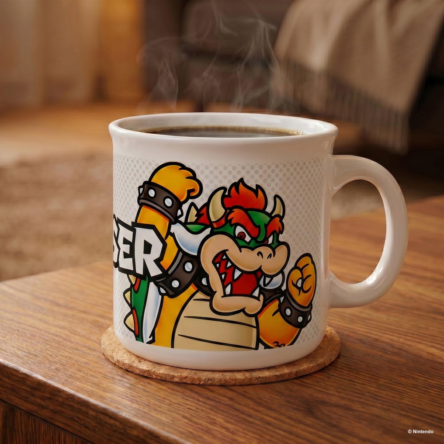 Super Mario - Bowser-Name - 20 Oz Camper Mug
