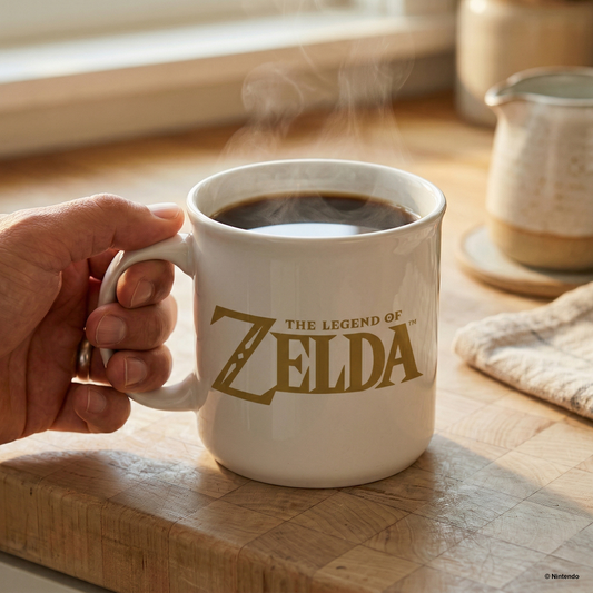 Zelda - Hyrule Crest Camper Ceramic Mug (20oz)