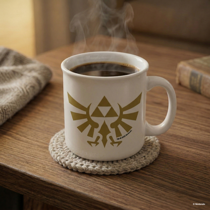 Zelda - Hyrule Crest Camper Ceramic Mug (20oz)