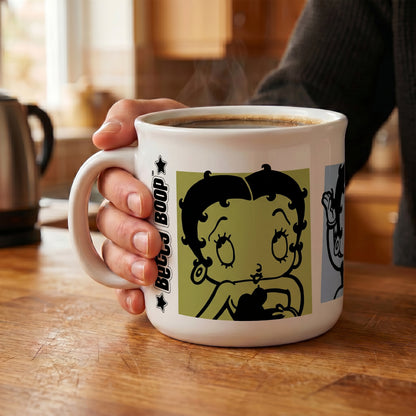 Betty Boop - Tricolor Boop - 20 Oz Camper Mug