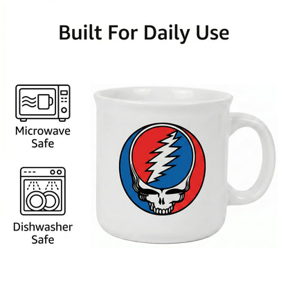 Grateful Dead - Skull Logo - 20 Oz Camper Mug