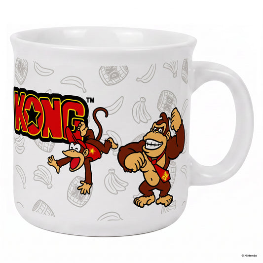 Donkey Kong - Monkey Business White - 20 Oz Camper Mug