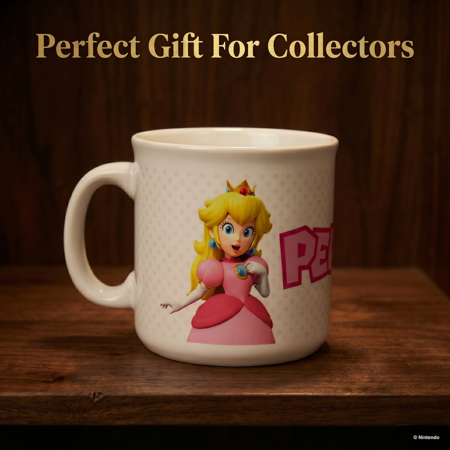 Super Mario- The Princess Camper Ceramic Mug (20oz)