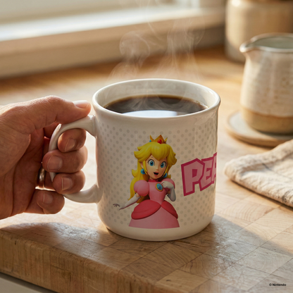 Super Mario- The Princess Camper Ceramic Mug (20oz)