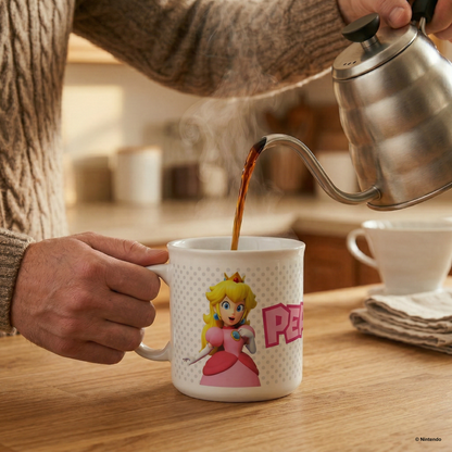 Super Mario- The Princess Camper Ceramic Mug (20oz)