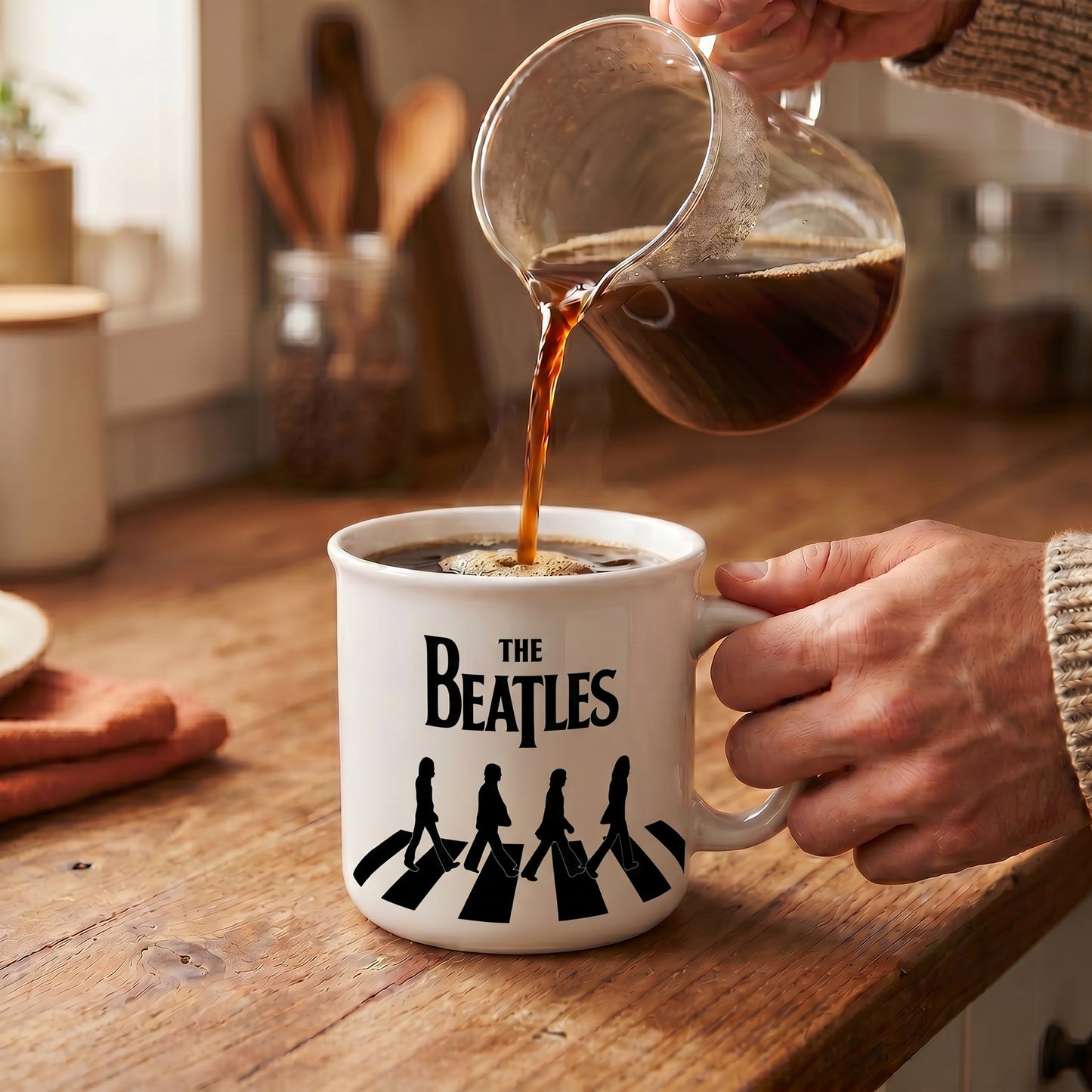 The Beatles - Abbey Road-Walk - 20 Oz Camper Mug