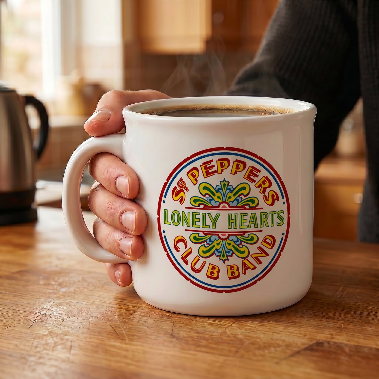 The Beatles - Sgt. Pepper Drum - 20 Oz Camper Mug