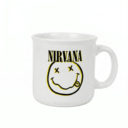 Nirvana - Smiley - 20 Oz Camper Mug