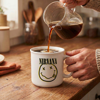 Nirvana - Smiley - 20 Oz Camper Mug
