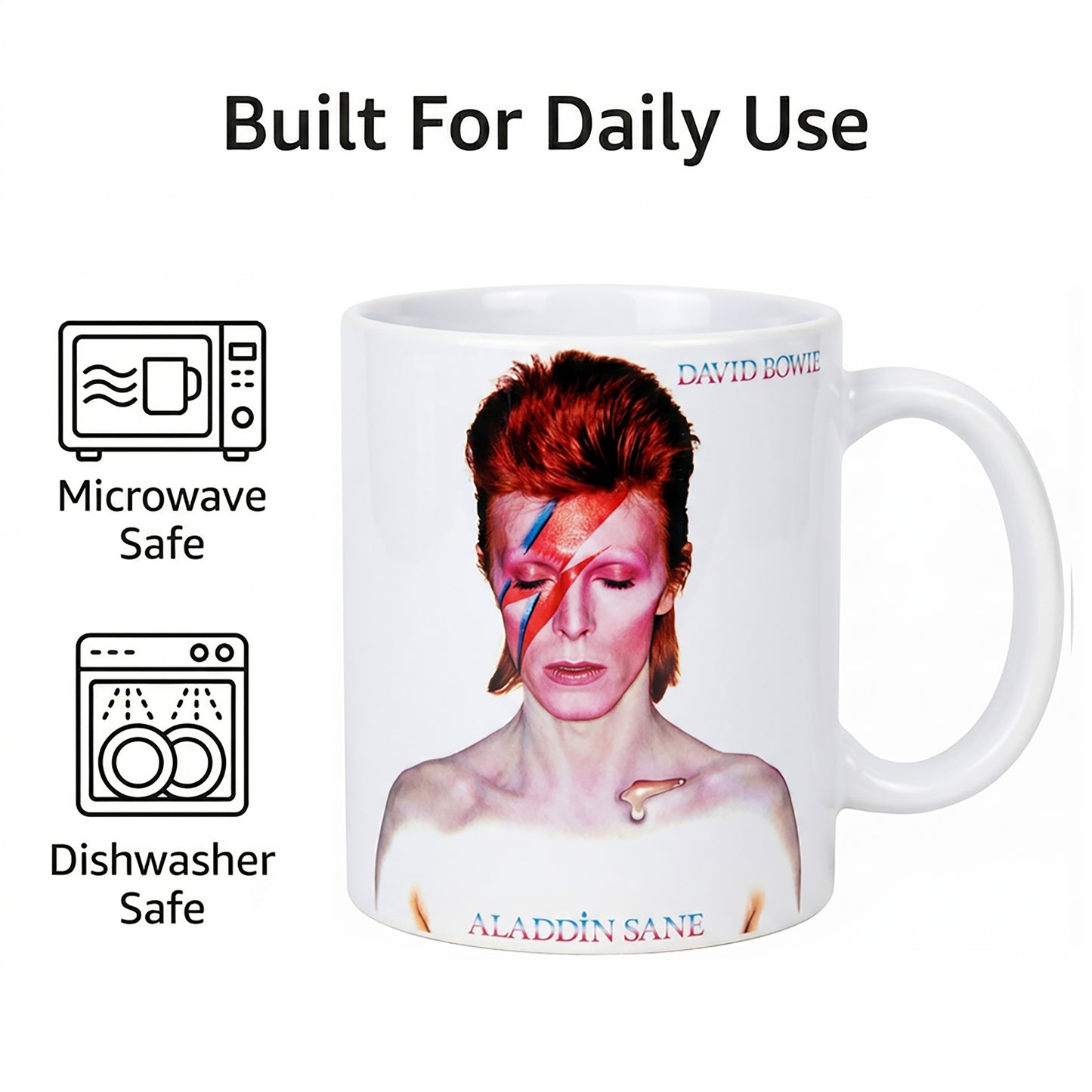 David Bowie - Aladdin Sane - 11 Oz Mug
