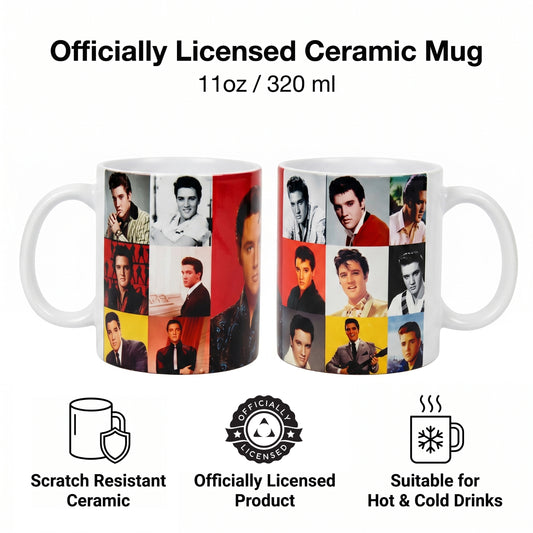 Elvis Presley - Portrait Composite - 11 Oz Mug