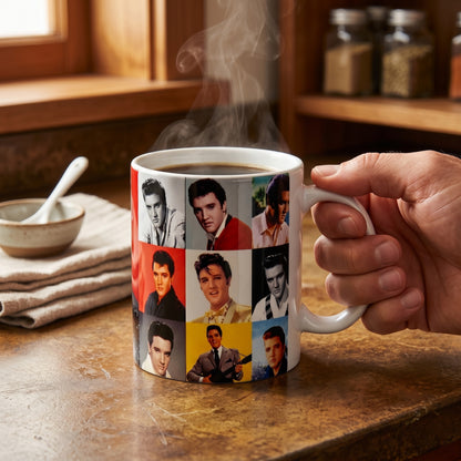 Elvis Presley - Portrait Composite - 11 Oz Mug