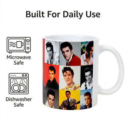 Elvis Presley - Portrait Composite - 11 Oz Mug